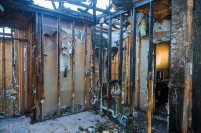 Restoration of Fire-Damaged Interior